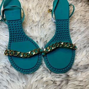 Bottega Veneta Dot Ankle Strap Sandals Size 9